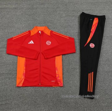 Chandal de Chaqueta del Bayern Munich 2024-2025 Rojo