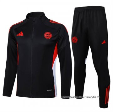 Chandal de Chaqueta del Bayern Munich Nino 2025-2026 Negro Chandal de Chaqueta del Bayern Munich Nino 2025-2026 Negro