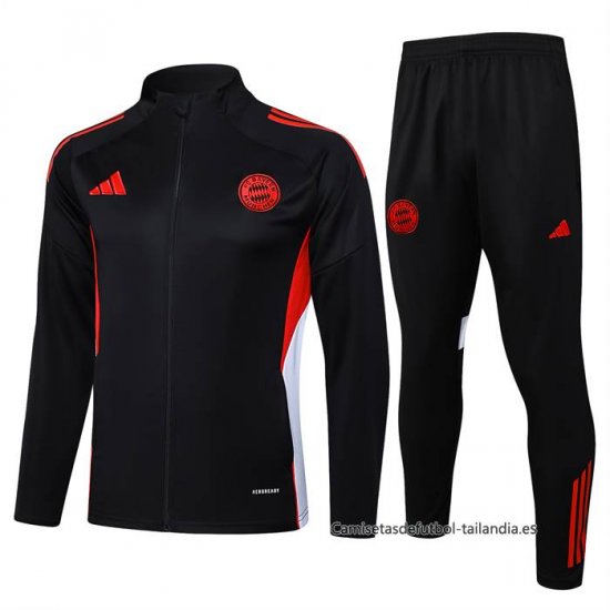Chandal de Chaqueta del Bayern Munich Nino 2025-2026 Negro - Haga un click en la imagen para cerrar