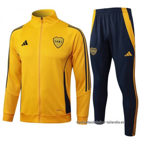 Chandal de Chaqueta del Boca Juniors 2024-2025 Amarillo - Haga un click en la imagen para cerrar