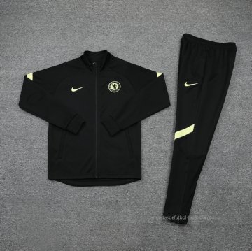 Chandal de Chaqueta del Chelsea 2021-2022 Negro