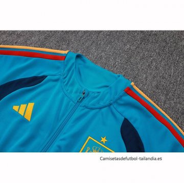 Chandal de Chaqueta del Espana Nino 2026-2027 Azul