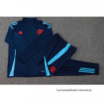 Chandal de Chaqueta del Flamengo 2024-2025 Azul