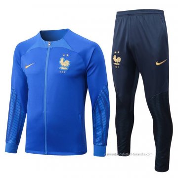 Chandal de Chaqueta del Francia 2022-2023 Azul Chandal de Chaqueta del Francia 2022-2023 Azul
