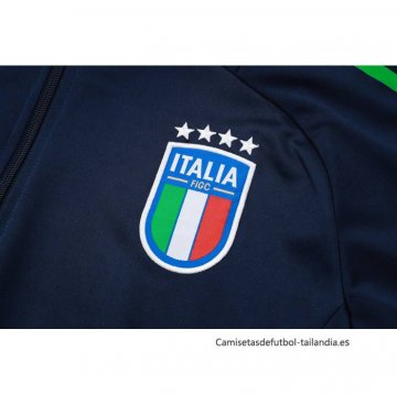 Chandal de Chaqueta del Italia Nino 2024-2025 Azul
