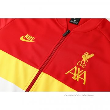 Chandal de Chaqueta del Liverpool 2021 Rojo