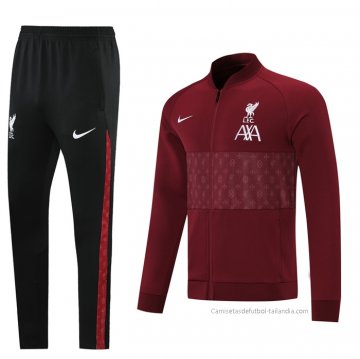 Chandal de Chaqueta del Liverpool 2021-2022 Rojo