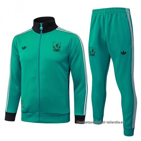 Chandal de Chaqueta del Liverpool 2025-2026 Verde - Haga un click en la imagen para cerrar