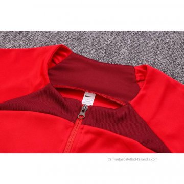 Chandal de Chaqueta del Liverpool Nino 2022-2023 Rojo