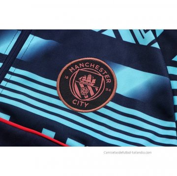 Chandal de Chaqueta del Manchester City 2022-2023 Azul