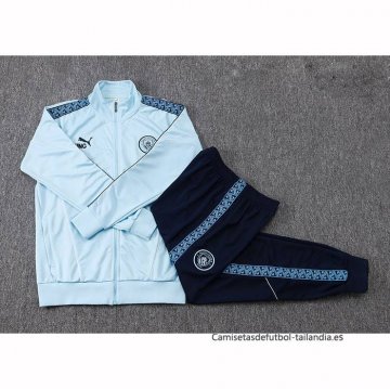 Chandal de Chaqueta del Manchester City 2025-2026 Azul