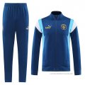 Chandal de Chaqueta del Manchester City 2023-2024 Azul