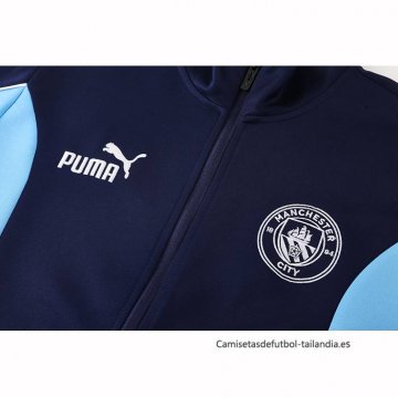 Chandal de Chaqueta del Manchester City 2025-2026 Azul