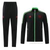 Chandal de Chaqueta del Manchester United 2021-2022 Negro Chandal de Chaqueta del Manchester United 2021-2022 Negro