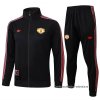 Chandal de Chaqueta del Manchester United Nino 2025-2026 Negro Chandal de Chaqueta del Manchester United Nino 2025-2026 Negro