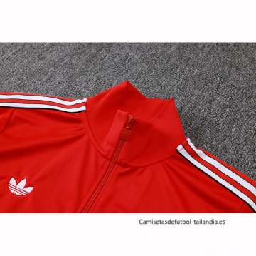 Chandal de Chaqueta del Manchester United Nino 2025-2026 Rojo