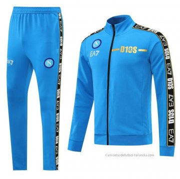 Chandal de Chaqueta del Napoli 2022-2023 Azul