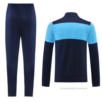 Chandal de Chaqueta del Olympique Marsella 2021-2022 Azul
