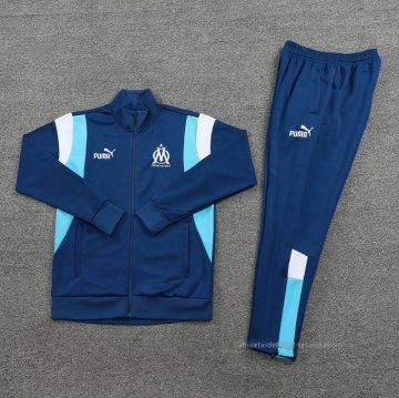 Chandal de Chaqueta del Olympique Marsella Nino 2023-2024 Azul