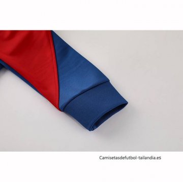 Chandal de Chaqueta del Paris Saint-Germain 2025-2026 Azul Rojo