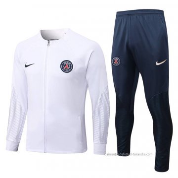 Chandal de Chaqueta del Paris Saint-Germain 2022-2023 Blanco Chandal de Chaqueta del Paris Saint-Germain 2022-2023 Blanco