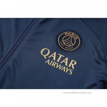 Chandal de Chaqueta del Paris Saint-Germain 2023-2024 Azul