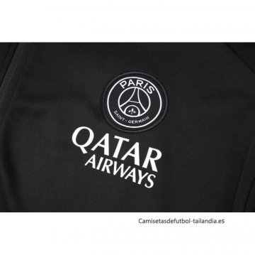 Chandal de Chaqueta del Paris Saint-Germain Jordan 2024-2025 Negro