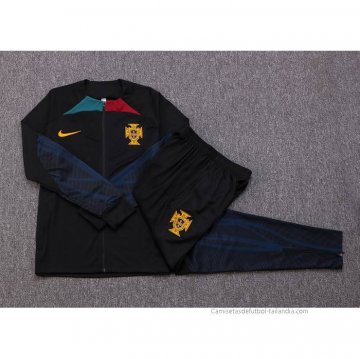 Chandal de Chaqueta del Portugal 2022-2023 Negro
