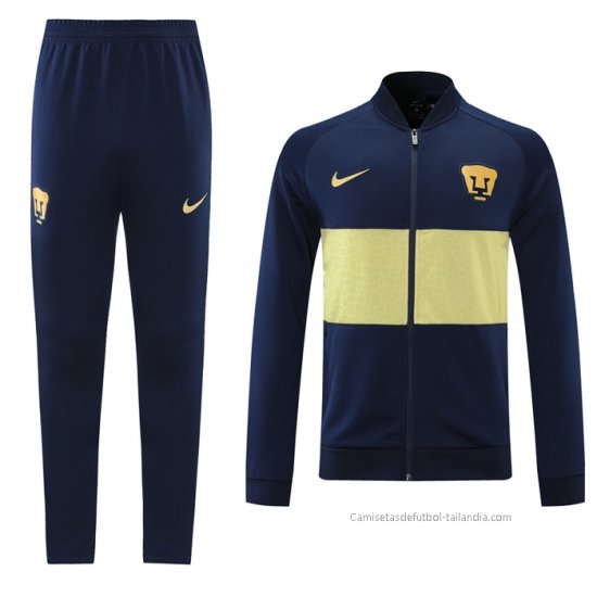 Chandal de Chaqueta del Pumas UNAM 2021-2022 Azul - Haga un click en la imagen para cerrar