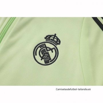 Chandal de Chaqueta del Real Madrid 2025-2026 Verde Negro