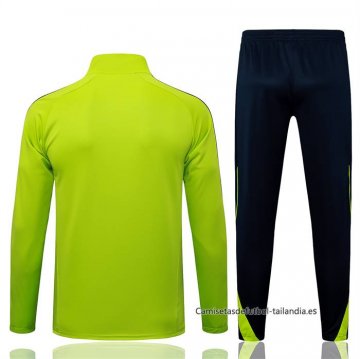 Chandal de Chaqueta del Real Madrid Nino 2025-2026 Verde