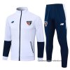 Chandal de Chaqueta del Sao Paulo 2024-2025 Blanco