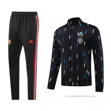 Chandal de Rompevientos Reversible del Manchester United 2023-2024 Chandal de Rompevientos Reversible del Manchester United 2023-2024