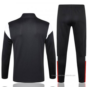 Chandal de Sudadera del AC Milan 2023-2024 Negro