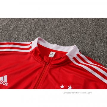 Chandal de Sudadera del Ajax Nino 2021-2022 Rojo