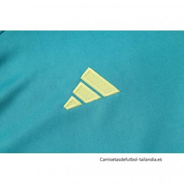 Chandal de Sudadera del Ajax Nino 2024-2025 Verde