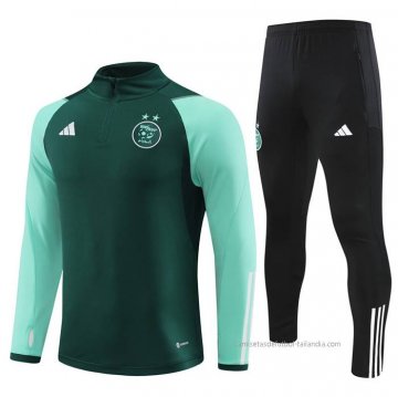 Chandal de Sudadera del Argelia 2023-2024 Verde