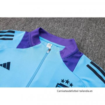 Chandal de Sudadera del Argentina 2024-2025 Azul