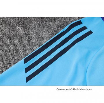 Chandal de Sudadera del Argentina Nino 2024-2025 Azul