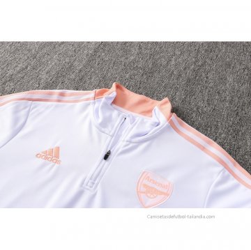 Chandal de Sudadera del Arsenal 2021-2022 Blanco