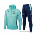 Chandal de Sudadera del Arsenal Nino 2024-2025 Verde