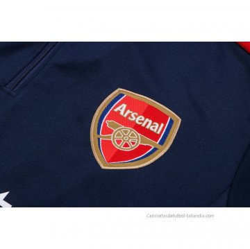 Chandal de Sudadera del Arsenal Nino 2022-2023 Azul