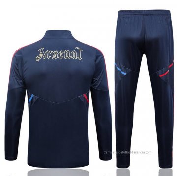 Chandal de Sudadera del Arsenal Nino 2023-2024 Azul