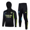 Chandal de Sudadera del Arsenal Nino 2023-2024 Negro y Verde Chandal de Sudadera del Arsenal Nino 2023-2024 Negro y Verde