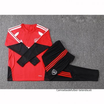 Chandal de Sudadera del Arsenal Nino 2026-2027 Rojo