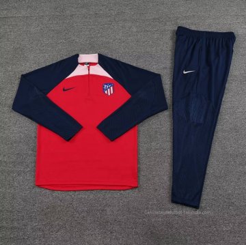 Chandal de Sudadera del Atletico Madrid 2023-2024 Rojo