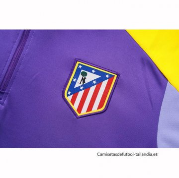 Chandal de Sudadera del Atletico Madrid 2025-2026 Purpura