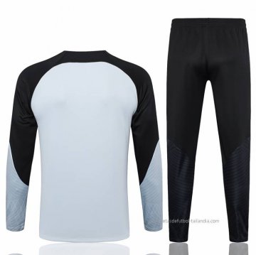 Chandal de Sudadera del Barcelona 2023-2024 Gris