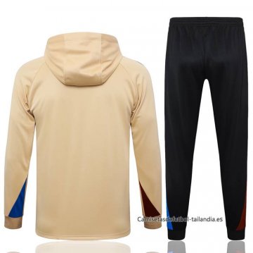 Chandal de Sudadera del Barcelona 2024-2025 Amarillo