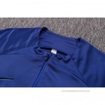 Chandal de Sudadera del Barcelona 2022-2023 Azul
